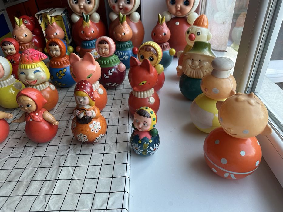 Ігрушка Сувенір ссср Лялька Кукла. Неваляшка