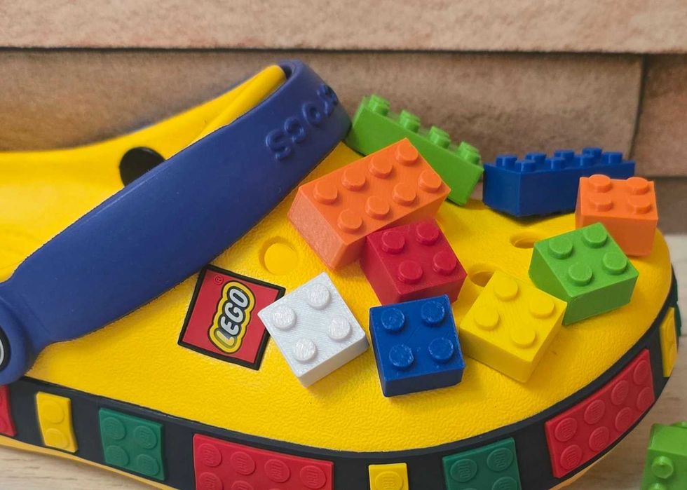 Джибітси лего 3д, для кроксов, lego crocs .