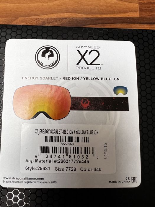 Gogle Dragon X2 OKAZJA