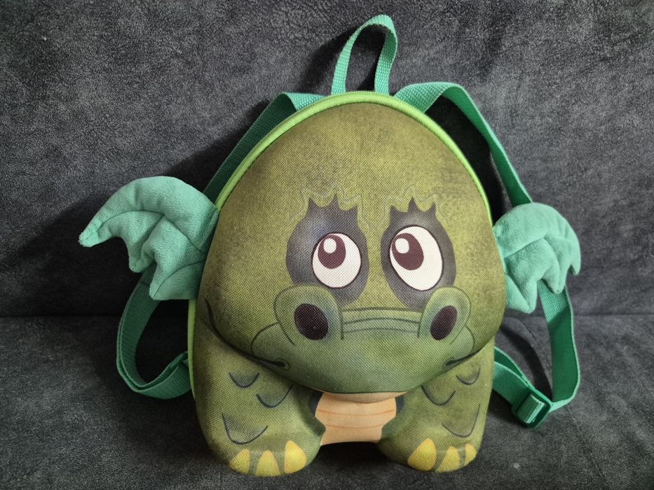 Дитячий рюкзачок ОРИГІНАЛ,  Wild Pack динозаврик, легкий, об'ємний.