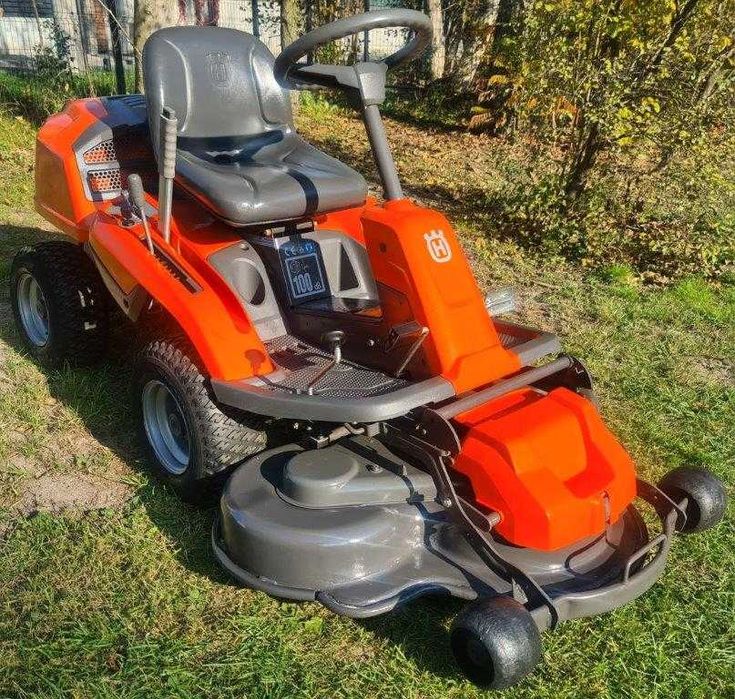 Traktorek odśnieżarka kosiarka Husqvarna RIDER R 216 C Lemiesz Pług