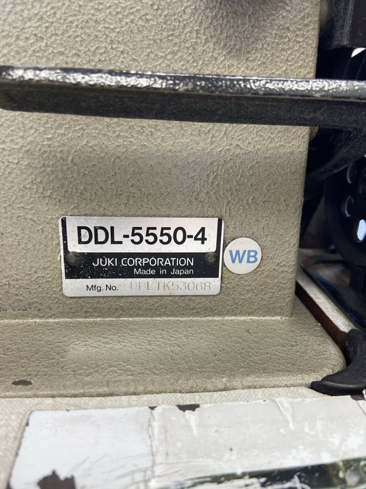 Maquina ponto preso juki DDL-5550-4
