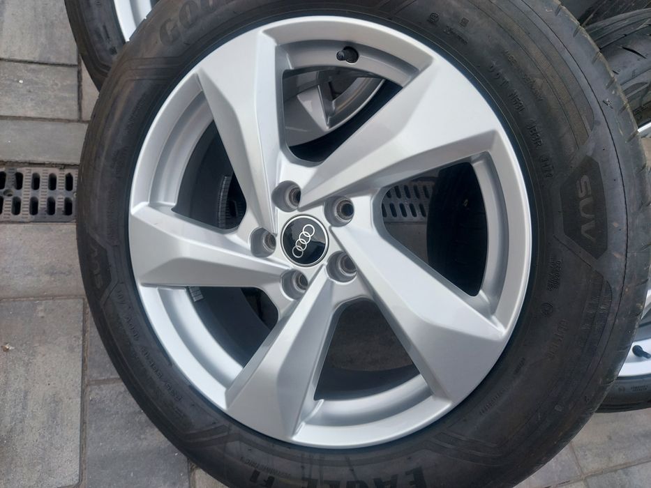 Alufelgi 18" 5x112 Audi Q3 + Goodyear 2022r