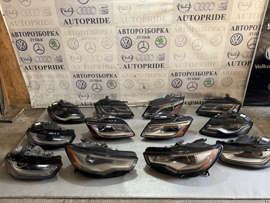 Фара Ауді Ку5 , фара A6C7 A4B8 A5, фара Audi Q5 a6 a4