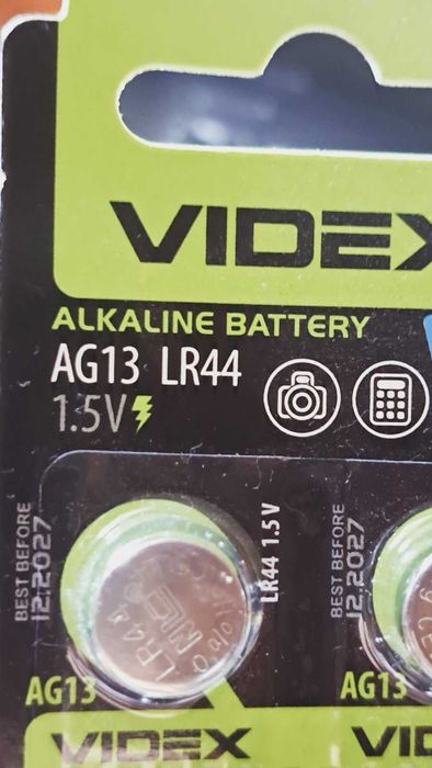 батарейка часовая видекс