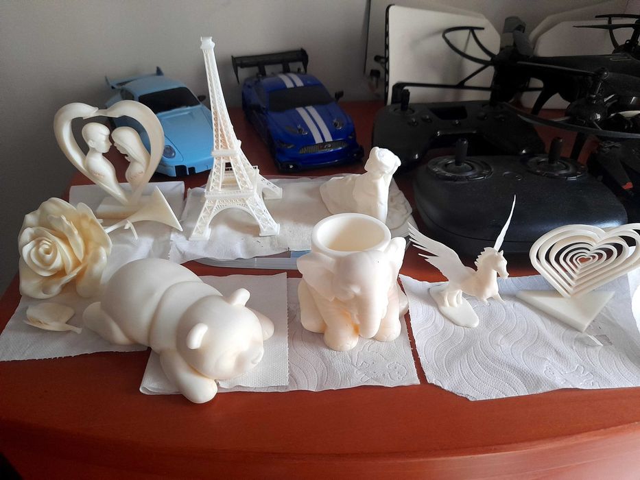 Impressora 3D de resina Alkaid + 4 garrafas de resina lacradas
