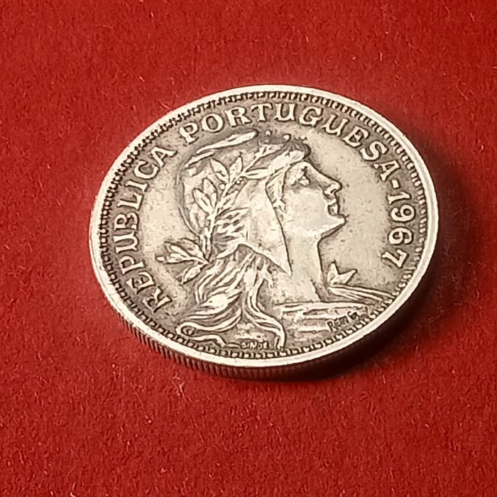 Moeda 50 centavos 1967