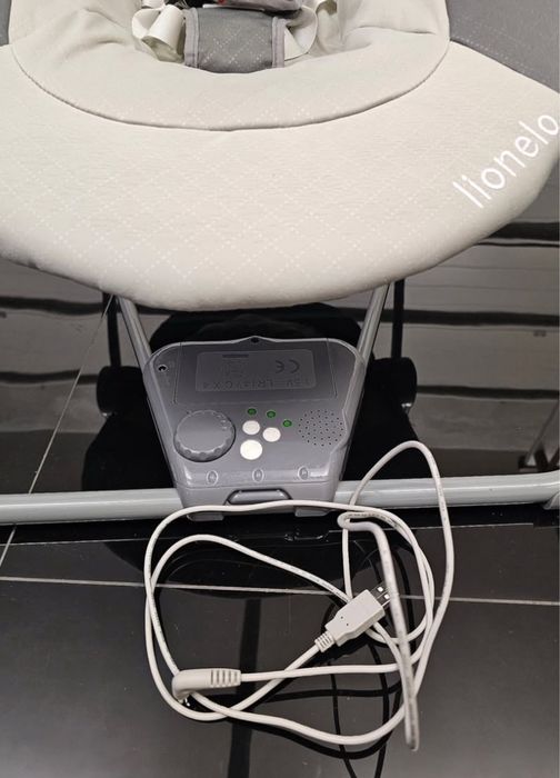 Kołyska elektryczna bujaczek huśtawka LIONELO OTTO – Stan Jak Nowy!