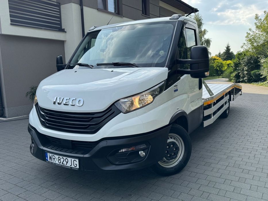 Iveco Daily  35S18 3.0diesel 180KM, autolaweta aluminium, niski przebieg