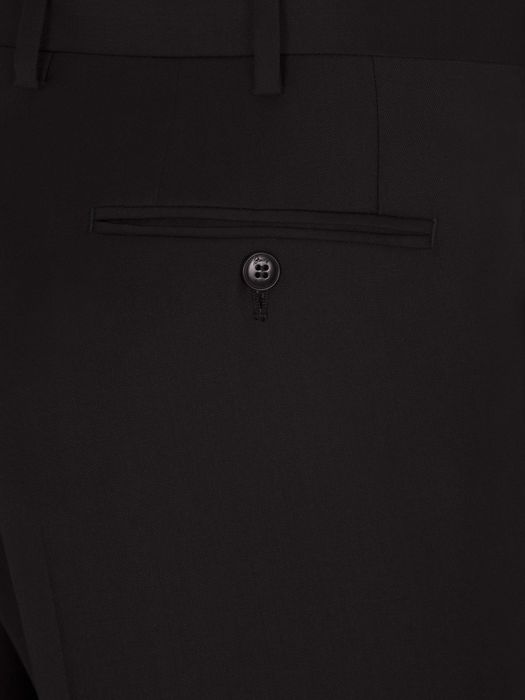 Brioni Essential black wool Tigullio trouser брюки