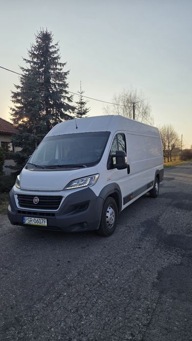 Fiat Ducato L4H2 2.3 130 salon polska  hak klimatyzacja tempomat ledy