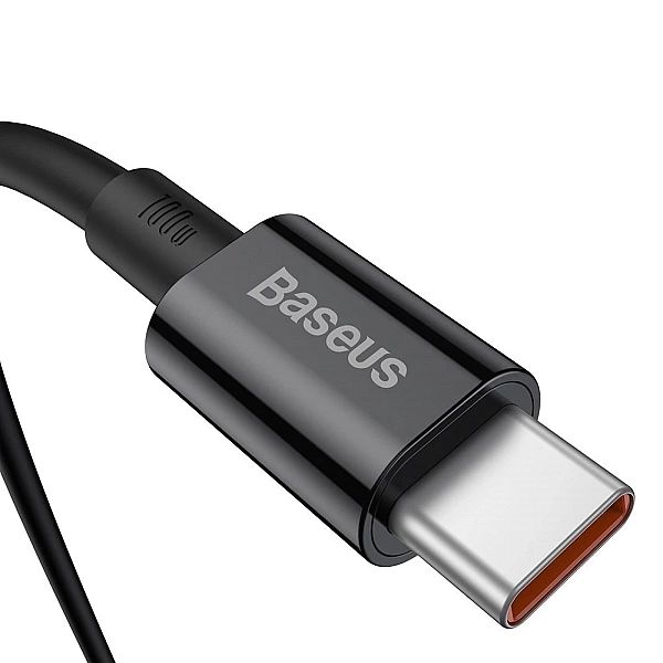 Kabel Baseus CATYS-B01 USB-C - USB-C PD QC FCP 100W 5A 480Mb/s 1m - cz