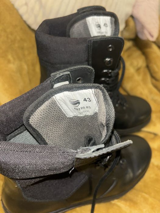 Bota special force couro tecido novas