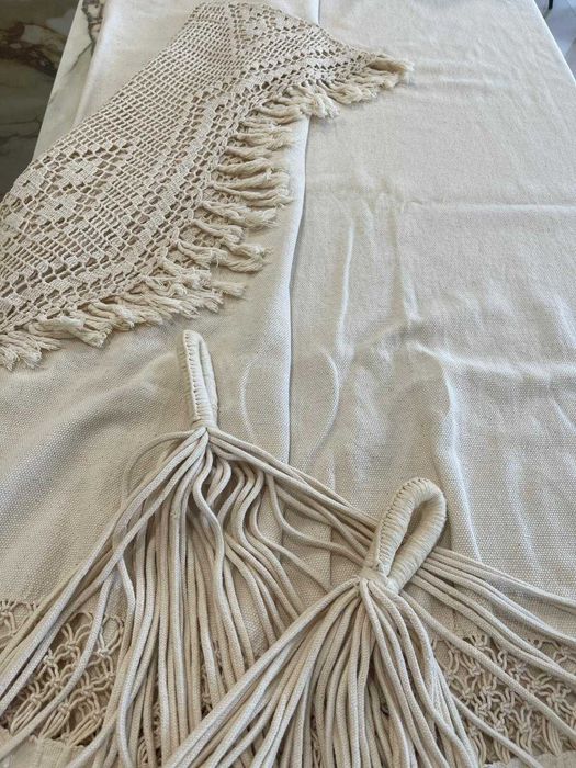 Cama de Baloiço 100% algodão - artesanal Brasil - 210 x 165