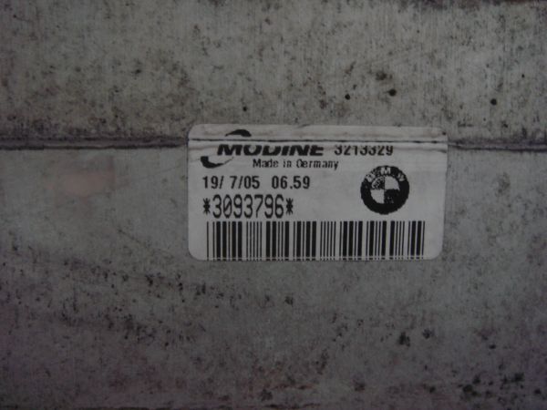 Radiador do intercooler BMW 1 (E87)