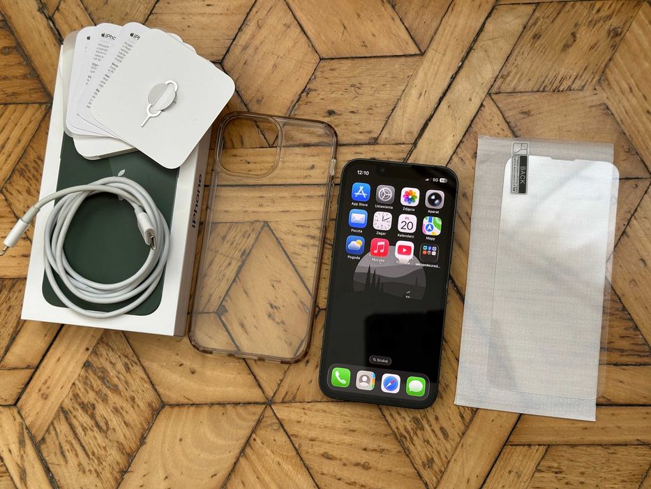 Apple iPhone 13 Mini 128GB Green Pudełko/Kabel/Etui/Szkło Ładny Stan !