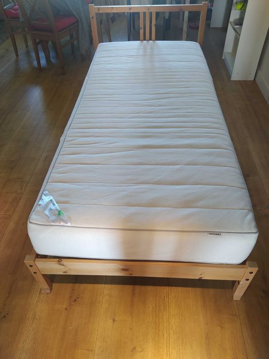 łóżko dla 1 osoby ikea fjellse, sultan-materac fossing