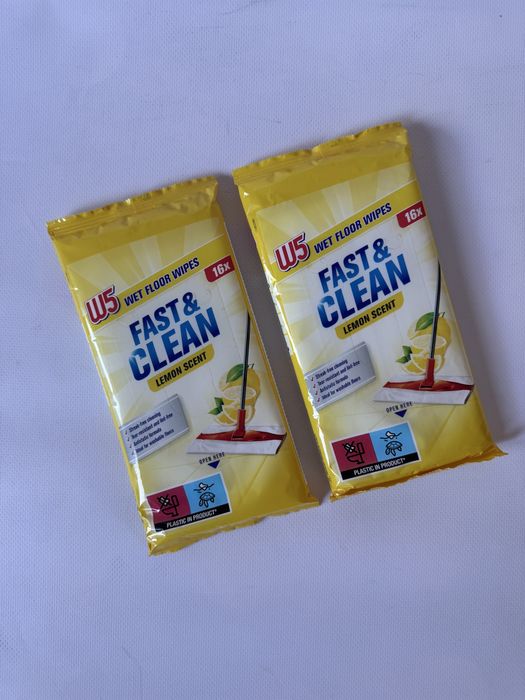 Вологі серветки для прибирання W5