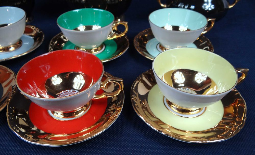 Serwis porcelanowy Kahla lata 60-te