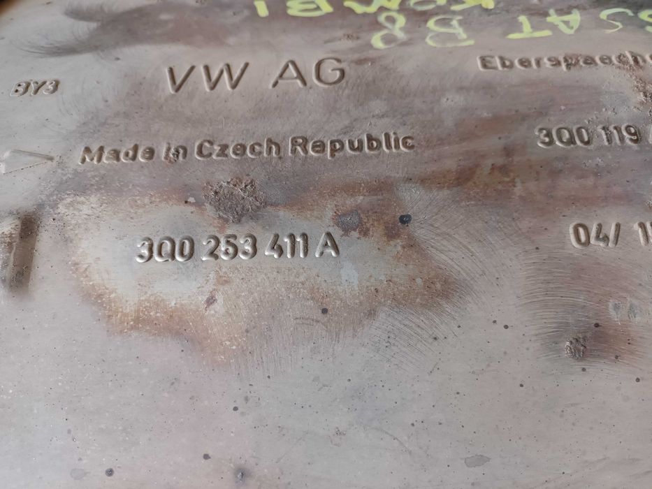 Wydech tłumik rura wydechowa VW PASSAT B8 kombi 2.0 TDI