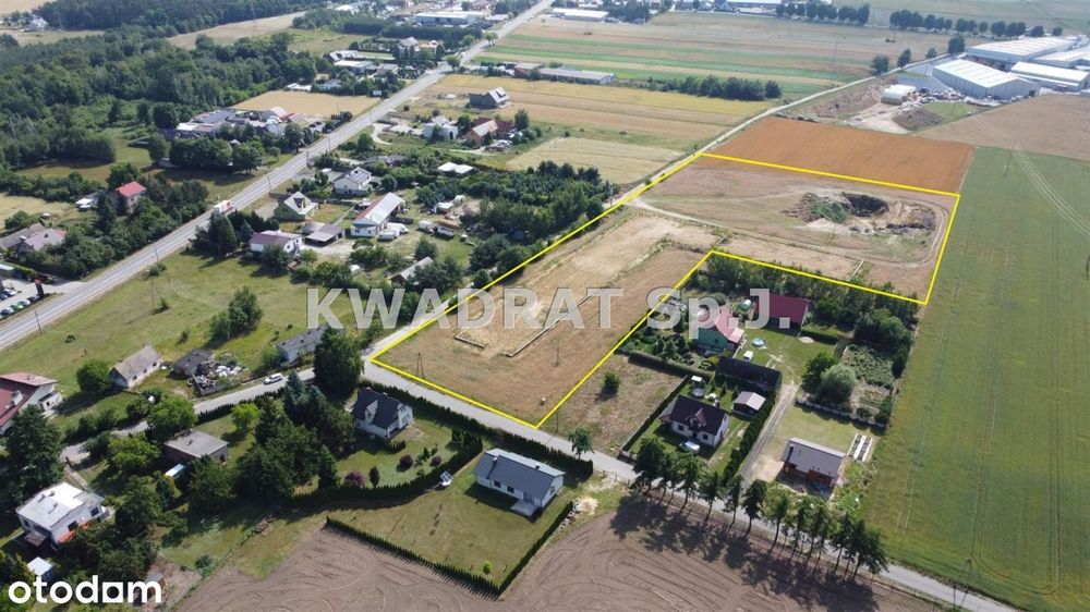Działka inwestycyjna pow. 2,0212ha - Chojęcin