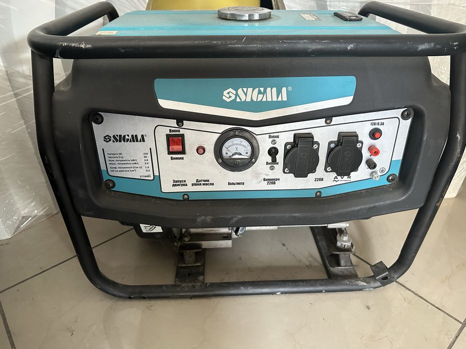 Продам Генератор СІГМА