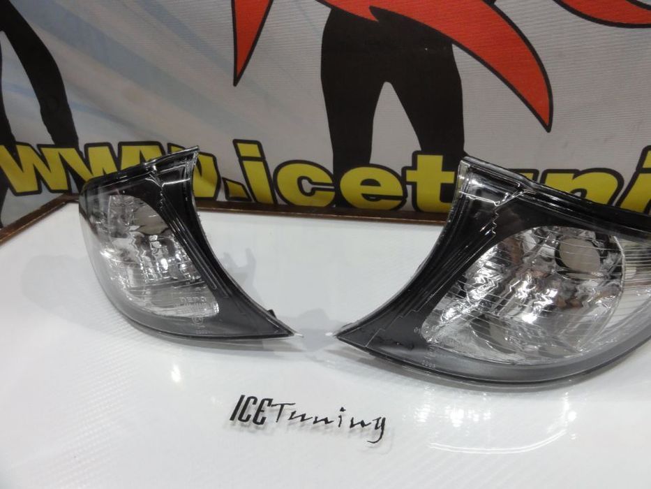 Pisca frontal bmw e46 4p 01-05 fundo cristal