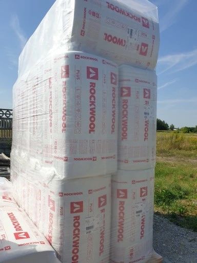 Wełna w płytach Rockwool Rockmin Plus 12 cm - od reki!