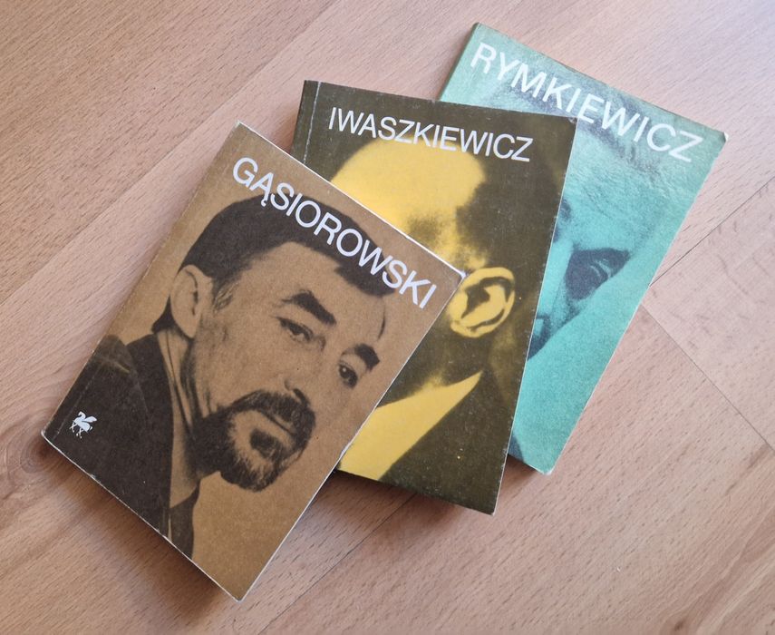 3 × Biblioteka Poetów Ex Libris Iwaszkiewicz Rymkiewicz Gąsiorowski