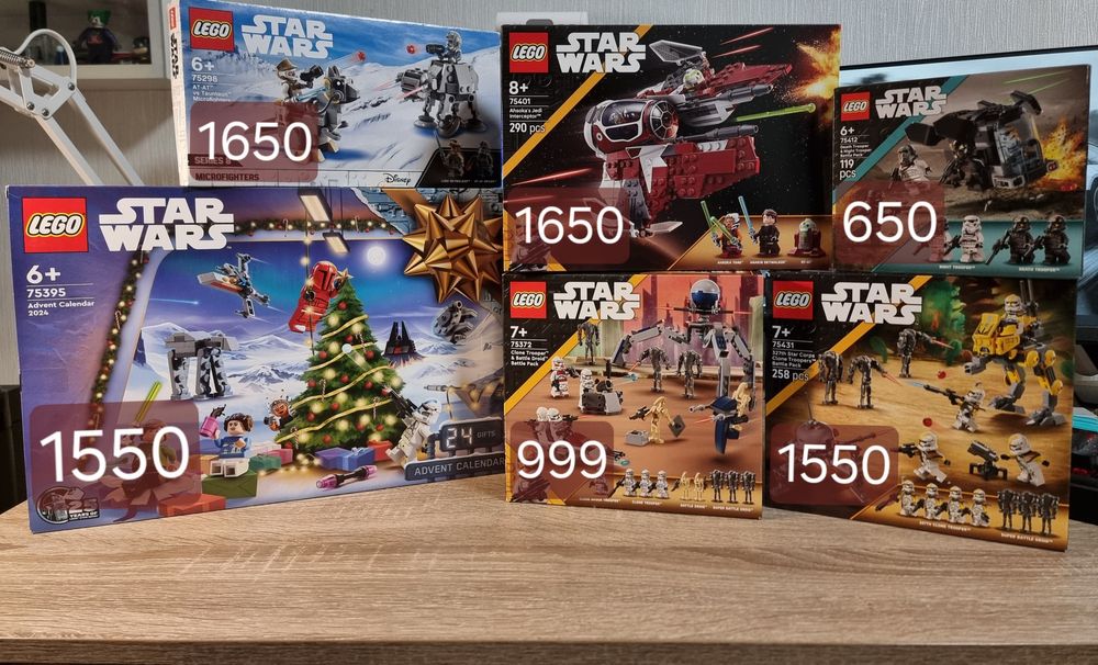 Новые Наборы Легo Lego Star Wars Звёздные Войны  75298 75401 75431