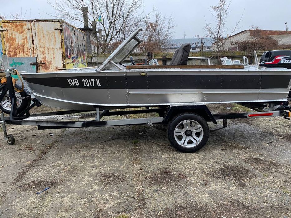 Лодка Прогрес-2 + мотор Suzuki 40 (2т)