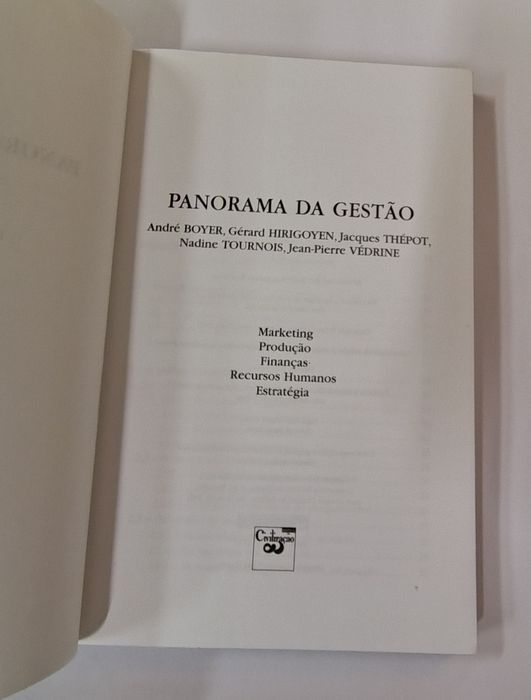 Panorama da Gestão, de André Boyer