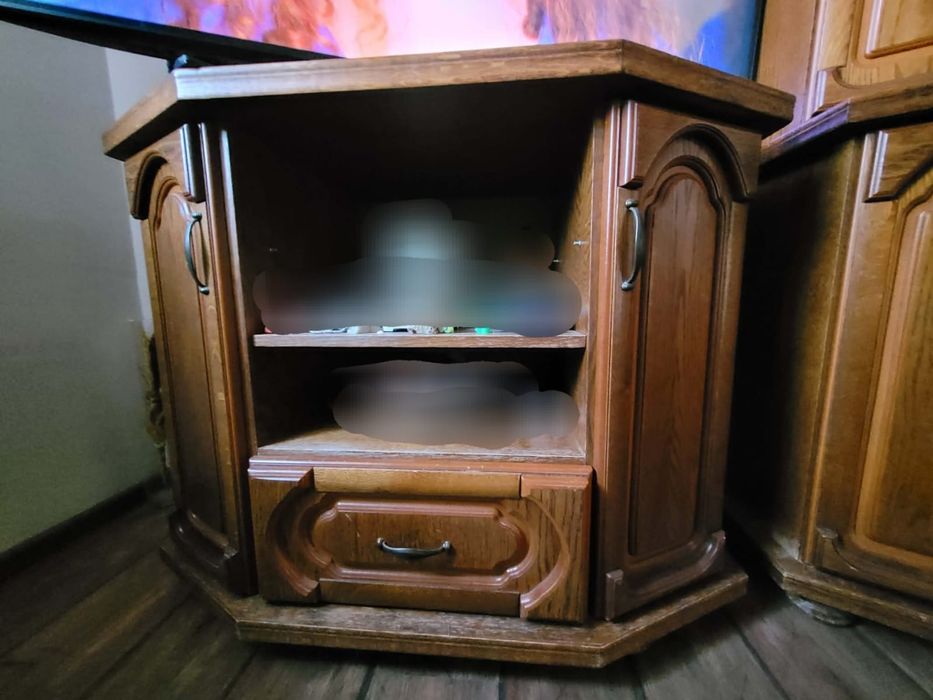 Kredens I komoda drewniana