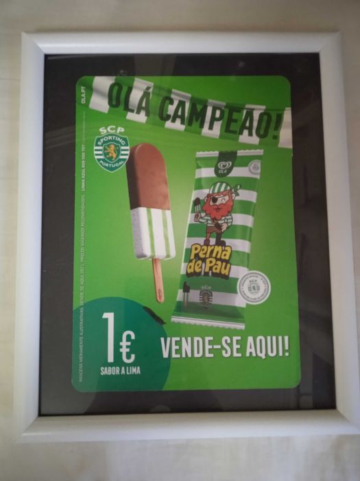 Colecionismo do Sporting, cartaz publicitário