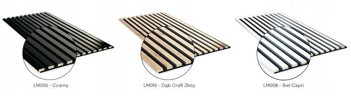 lamele na filcu 46x275 ścienne panel akustyczne dąb naturalny wotan inne