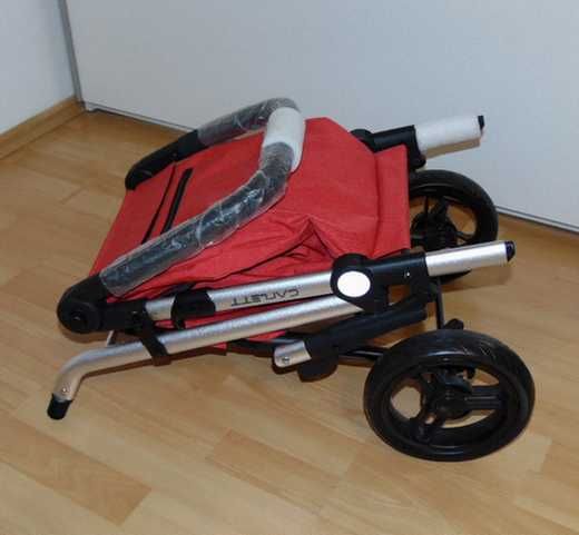 CARLETT 450 wózek zakupowy czerwony NOWY