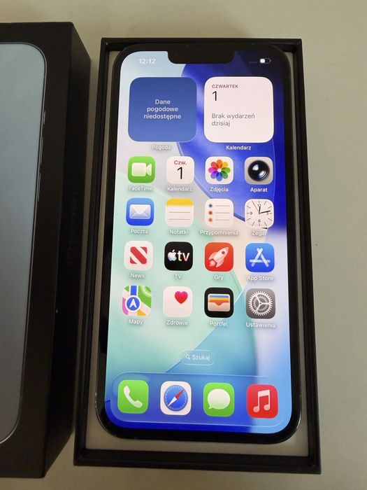 # iPhone 13 Pro 128gb Sierra Blue Idealny Bateria 100%