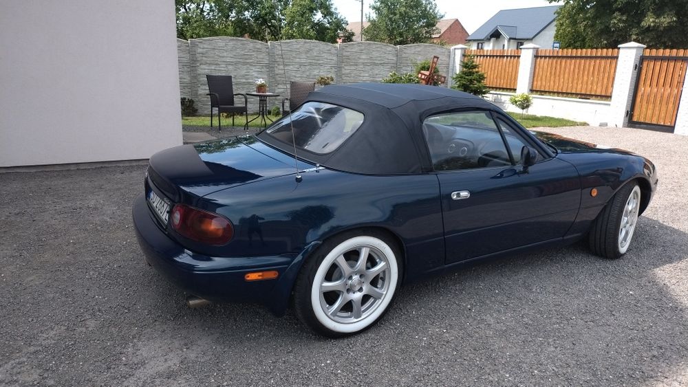 Mazda MX5, wyjątkowo zadbana, rocznik 1996.