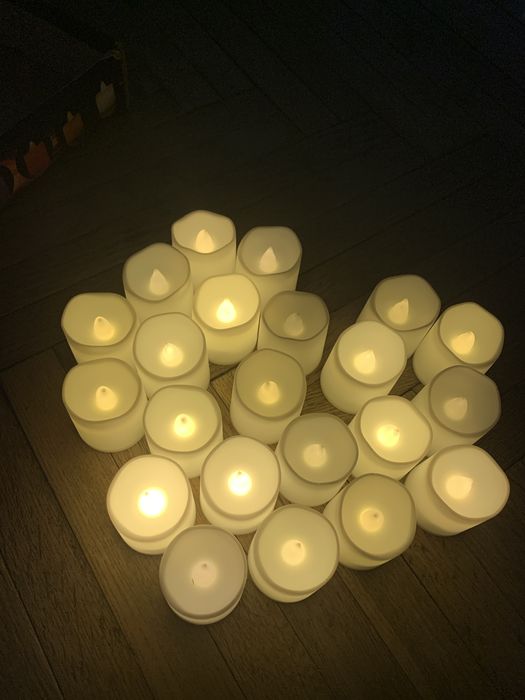 23 лед свічки на батарейках