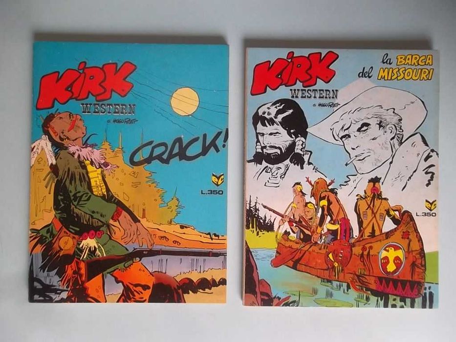 KIRK WESTERN Série Completa 1/15 HUGO PRATT em italiano