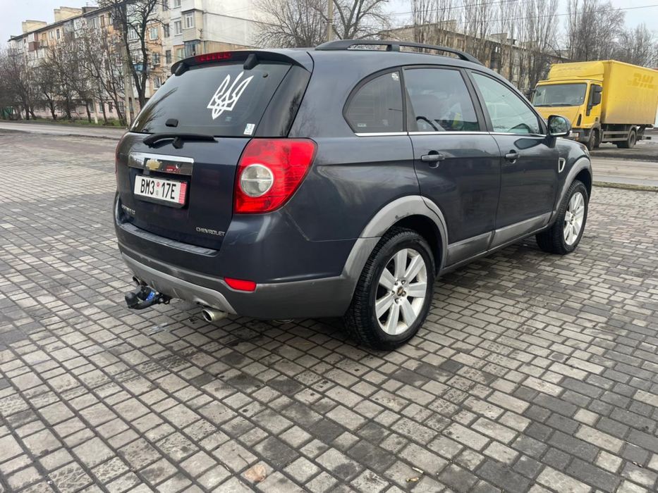 Шевроле каптива на полном ходу