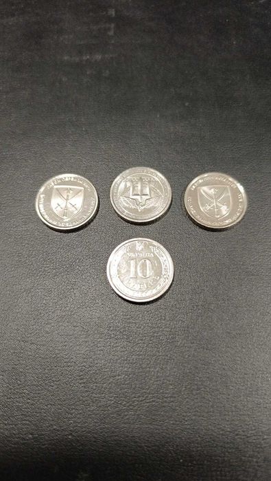 Колекційні монети номіналом 10 грн Командування об'еднанних сил ЗСУ