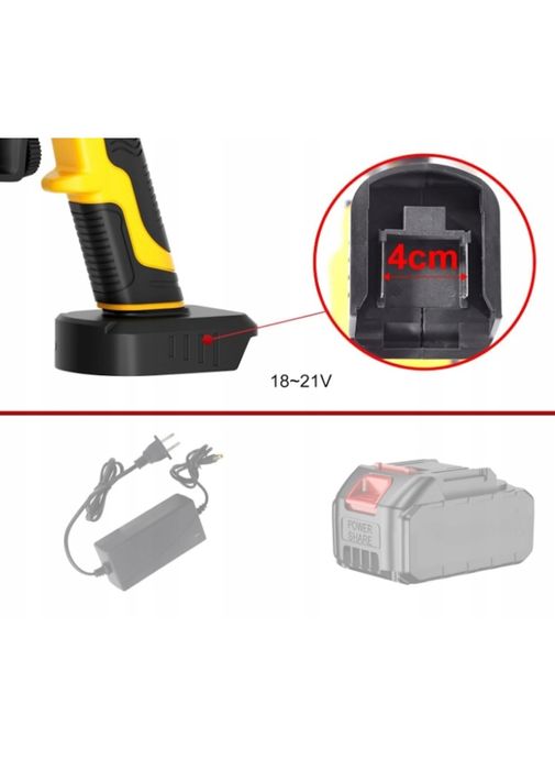 Pistolet malarski natryskowy akumulatorowy 5 dysz1400ml