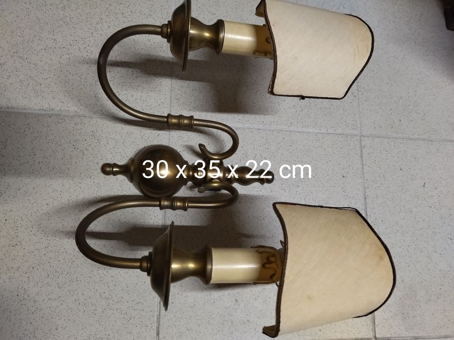 Candeeiro parede vintage