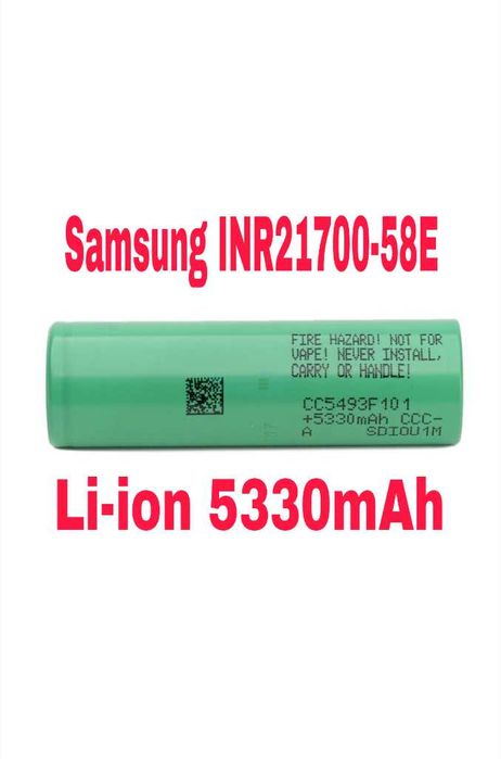 Samsung Li-Ion INR21700-58E  18650 35E  LG 18650 29M EVE 18650