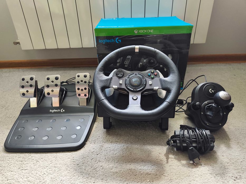 Sprzedam - Kierownicę Logitech G920 komplet.