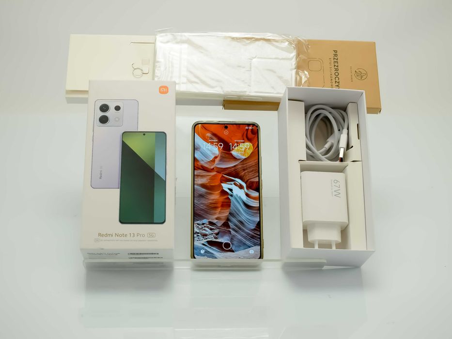 Xiaomi Redmi Note 13 Pro 5G | 8/256GB | 200MP | Gwarancja | Jak NOWY