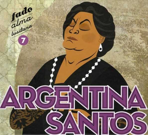 Argentina Santos - Fado Alma Lusitana - 7 - CD Digibook Muito Bom Estado