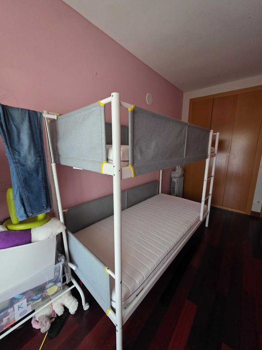 VITVAL IKEA, Beliche 90X200 + Colchões