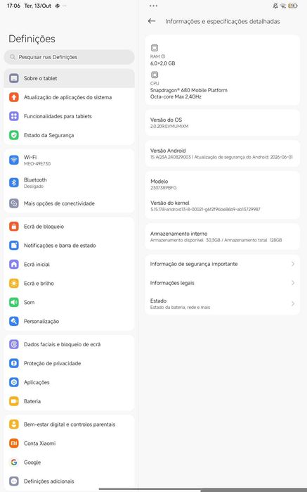 Tablet Redmi Pad SE 11 + Teclado Wireless